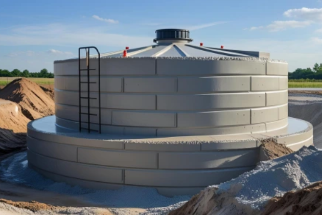 Precast RCC Septic Tank Construction