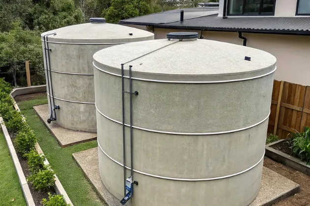 RCC (Reinforced Cement Concrete) Water Tanks
